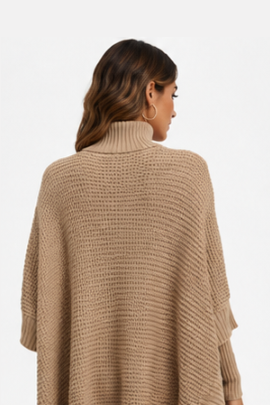 Pullover Invernale Oversize a Collo Alto